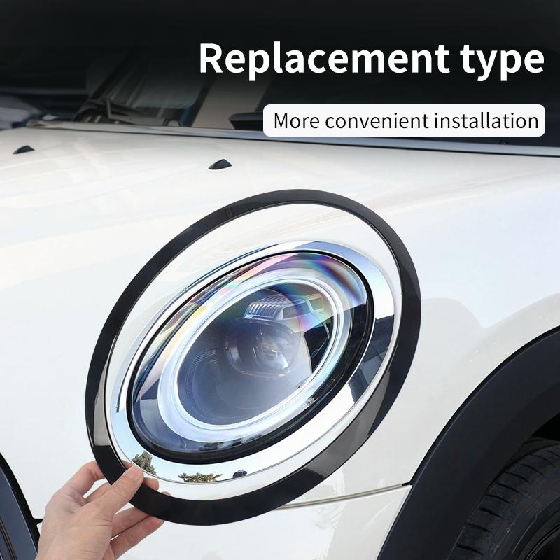 Headlight Taillight Cover Replace Ring For Mini Cooper F56 F55 F60 F54 R56 R60 R55 Countryman 2014-2023 Car Exterior Accessories