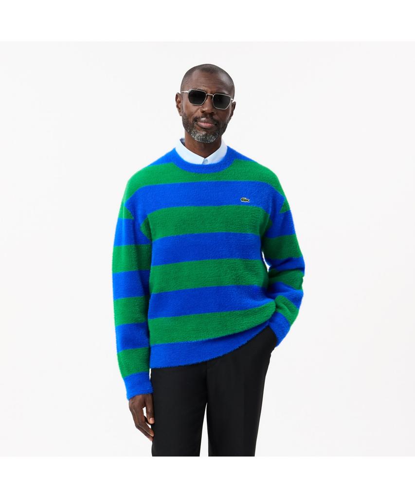 LACOSTE Men'S Double-Face Striped Pullover Ah2915-54N Icj