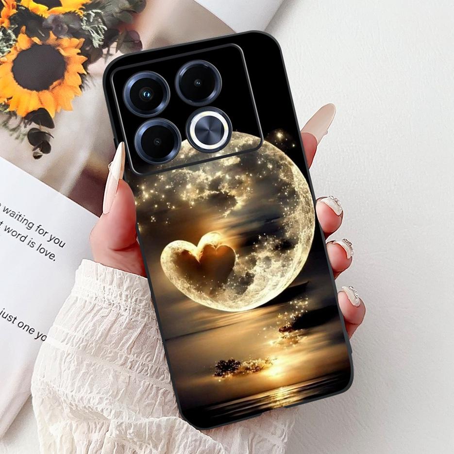 For Infinix Note 40 5G Case X6852 Luxury Fashion Painted Cover Matte Phone Case For Infinix Note 40 Pro Plus Note40 4G Soft Bags