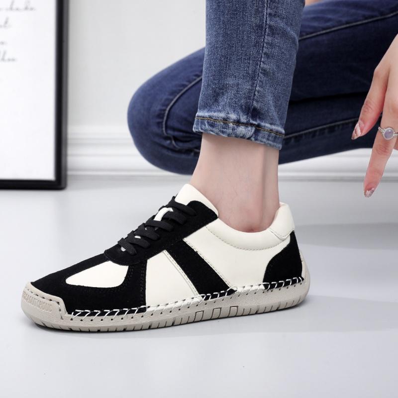 Neue Herren- & Damen-Freizeitschuhe Handgefertigte Leder-Loafer Bequeme Leder-Flats Mokassins Sneakers