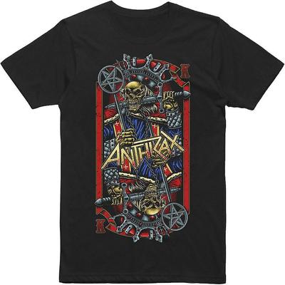 Anthrax T Evil King Black Unisex T-Shirt