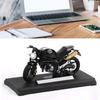 Motorrad Spielzeug Aufziehlegierung Simulation Pädagogisch Tragbares Motorradmodell für Kinder Schwarz