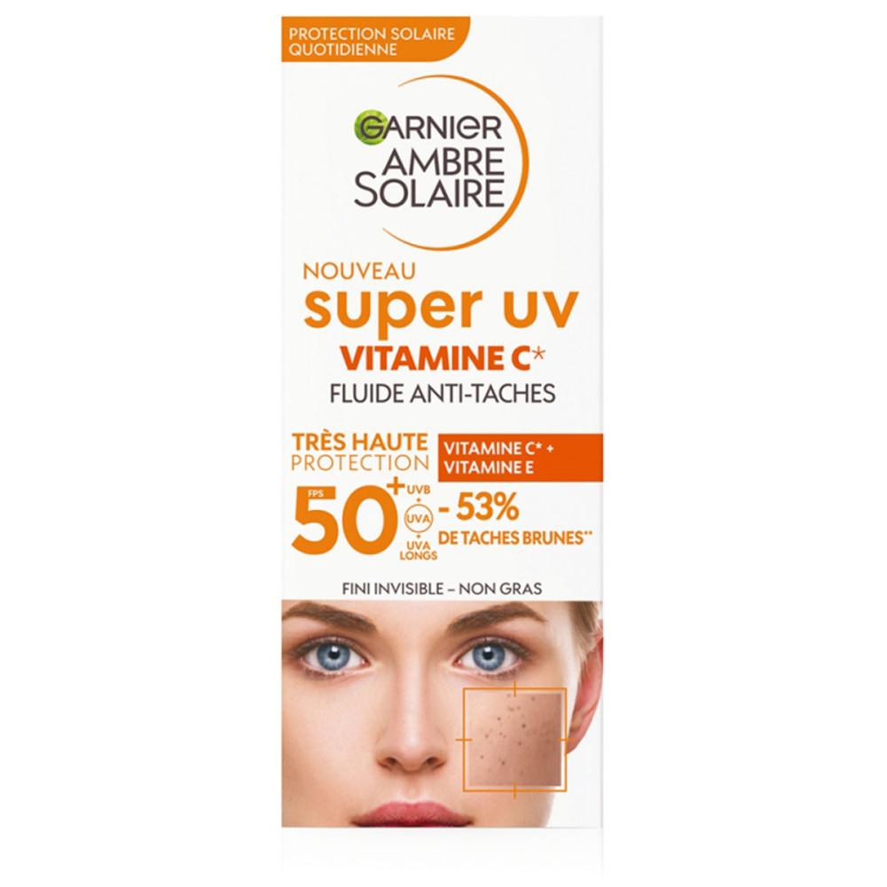 Garnier Super UV Anti-Dark Spot Fluid Vitamin C Ambre Solaire SPF50+ -