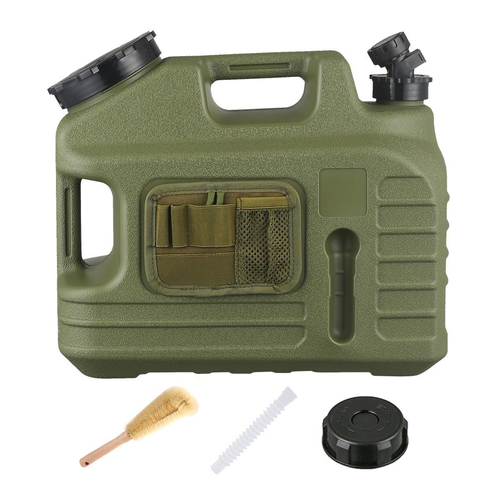 13L Water Storage Container with Spigot Drinking Water Bucket Food Grade PE for Car Camping Large CAPacity Water Dispenser