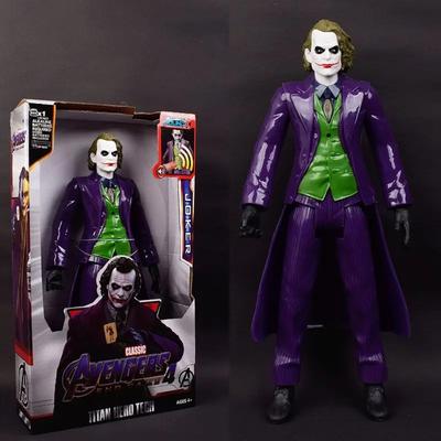 DC Joker Batman Superman The Flash Kreatywna Ruchoma Lalka Zabawka z Dźwiękiem i Światłem Kreskówka Anime Figurka Gadżet