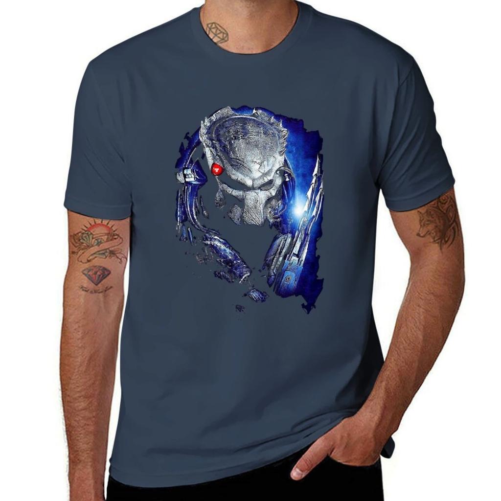 The Predator Blue Tshirt Graphic T Shirts For Unisex Unisex Graphic T Shirt Tshirt