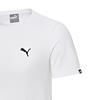 Puma Embroidered Logo Round Neck Short Sleeve T-Shirt Men tops White 834479-02