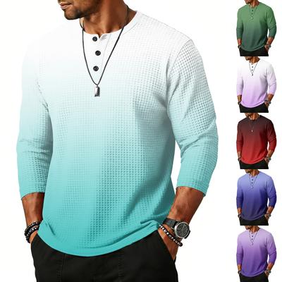 Men's Raglan Sleeve Three-quarter Sleeve Top