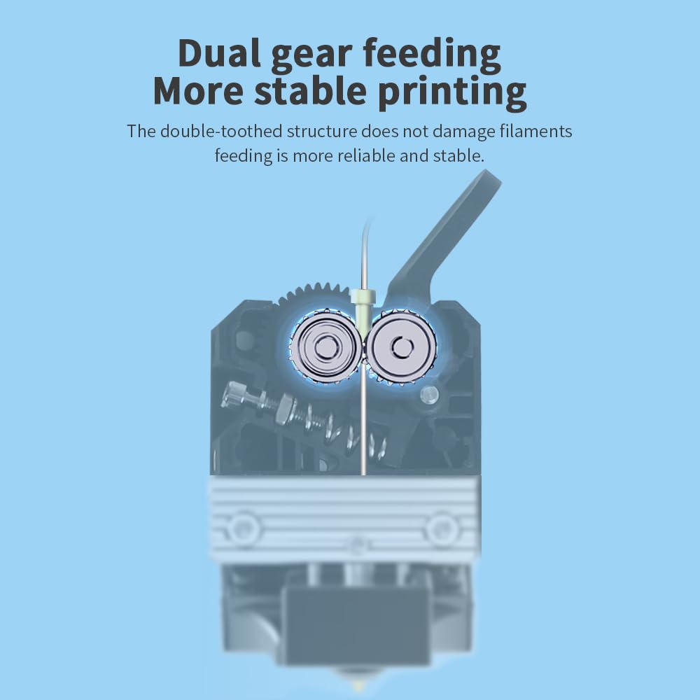 Creality Ender 3 V3 SE Extruder Kit, Dual Gear Extruder for Ender 3 S1/Ender 3 S1 Pro/Ender 5 S1/Ender 3 V3 KE 3D Printer