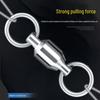 Enhanced Safety Pin Swivel for Sea Fishing: Quick-Snap Figure 8 Ring Tackle