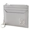LOEWE anagram Card Case Square Card Holder Coin Purse Women Used