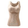 Lace Thermal Shapewear Camisole Slimming with Padded Cups Thermal Underwear Tummy Control Crop Tops Tanks Postpartum Body Shaper