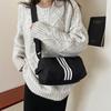 Stylish And Versatile Pillow Bag For Women With Trendy Shoulder Strap In Black Red Blue White