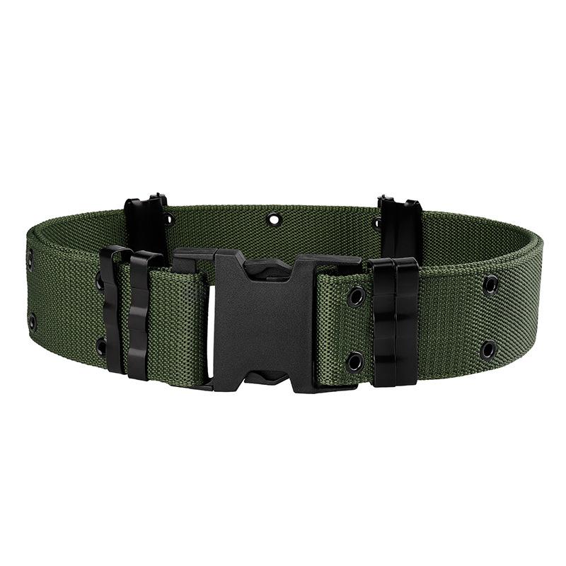 5,5 cm breiter Herren Gürtel Outdoor Multifunktionsgürtel Hochwertiges Canvas Für Nylon Männlich Luxusgürtel Sport Jeans Gürtel Neutraler Gürtel