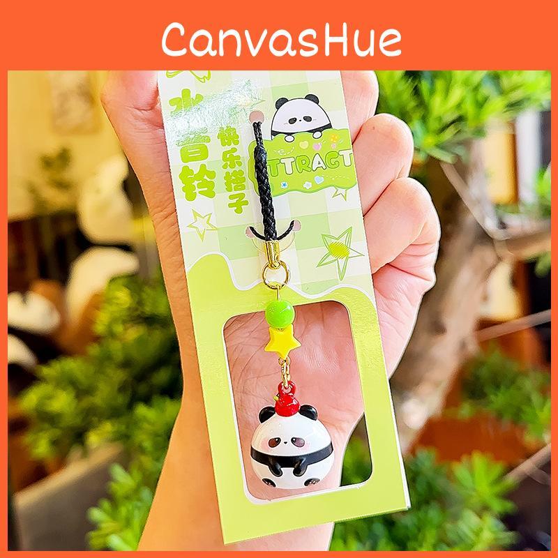 Panda Little Turtle Set Water Sound Bell Small Pendant Fun Small Partne Animal