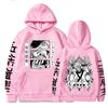 Anime Jujutsu Kaisen Hoodie Manga Eyes Graphic Hoodies Vintage Oversized Long Sleeves Soft Cotton Men Women Clothes