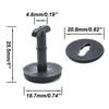4pcs Car Fastener Floor Mat Clips Twist Lock Carpet Fixing Clamp For BMW E46 E38 E34 E32 E39 3 5 7 Series Resistant Retainer
