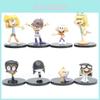 Conjunto de Estatuetas Modelo Família Loud House Adoráveis Colecionáveis de PVC Para Decoração de Carro e Brinquedos
