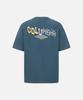 COLUMBIA [Grafflex X Columbia] Creek To Point Graphic Tee - Blue Steel