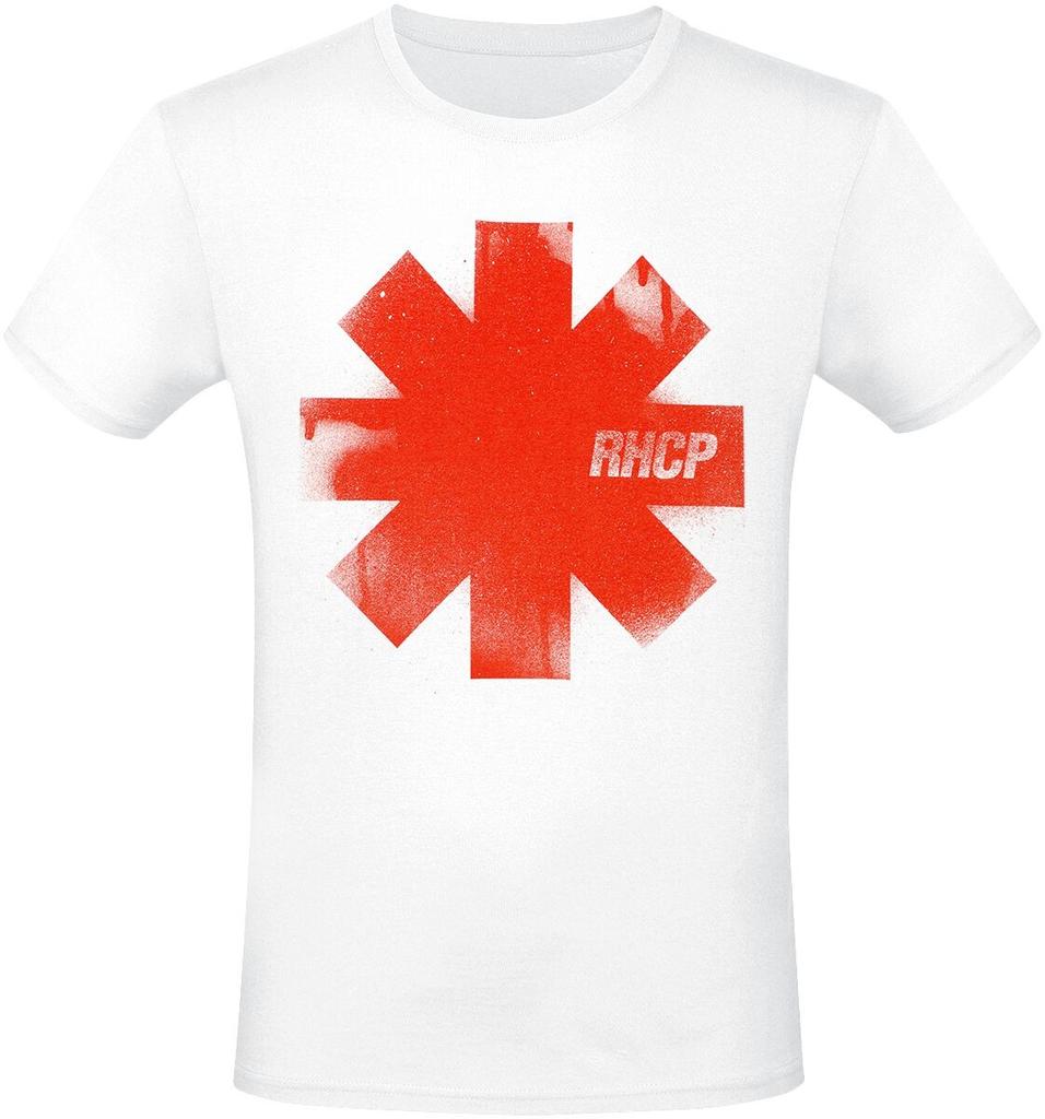 Red Hot Chili Peppers Stern RHCP Druck T-Shirt 100% Baumwolle Unisex Funk Rock Streetwear Fan Grafik-T-Shirt