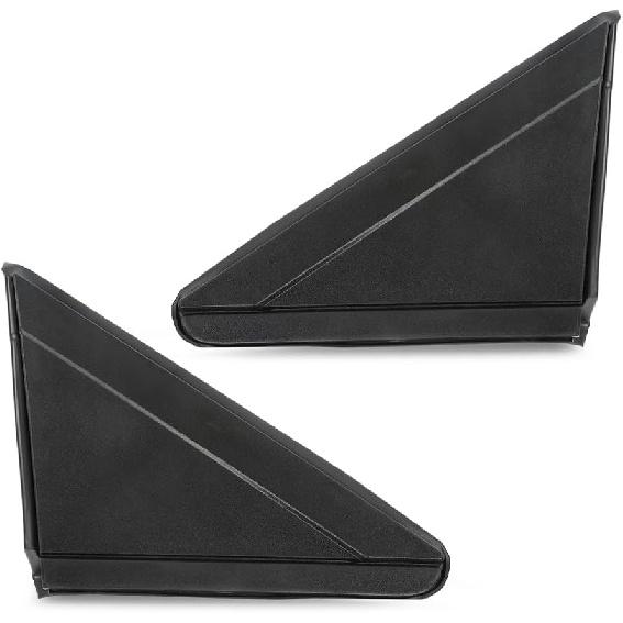 

GRAND ORANGE Mirror Flag Applique Panel Trim Left and Right Exterior Side View Mirror Triangle Compatible with Chrysler Town & Country 2008-2016/Fit Mirror Flag Applique with