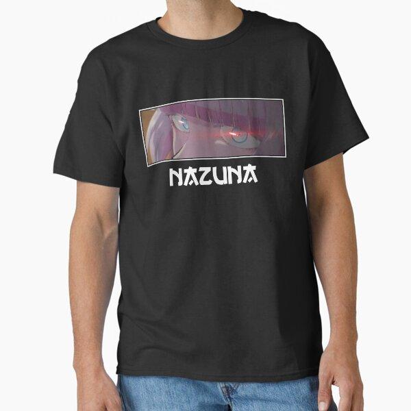 

Men Casual Shirts Short Sleeves Call of The Night Nazuna Eyes Summer Black Tees Oversized T-shirts S белый