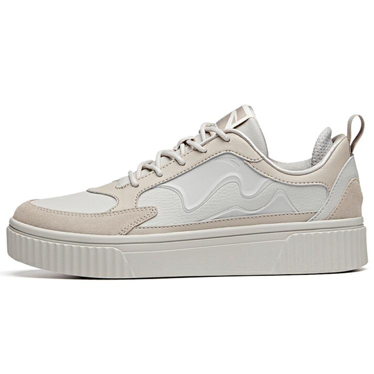 

Anta Life Collection Synthetic Leather Coverage Slip Resistant Waterproof Abrasion Resistant Low top Skateboard Shoes 912018050-3 40