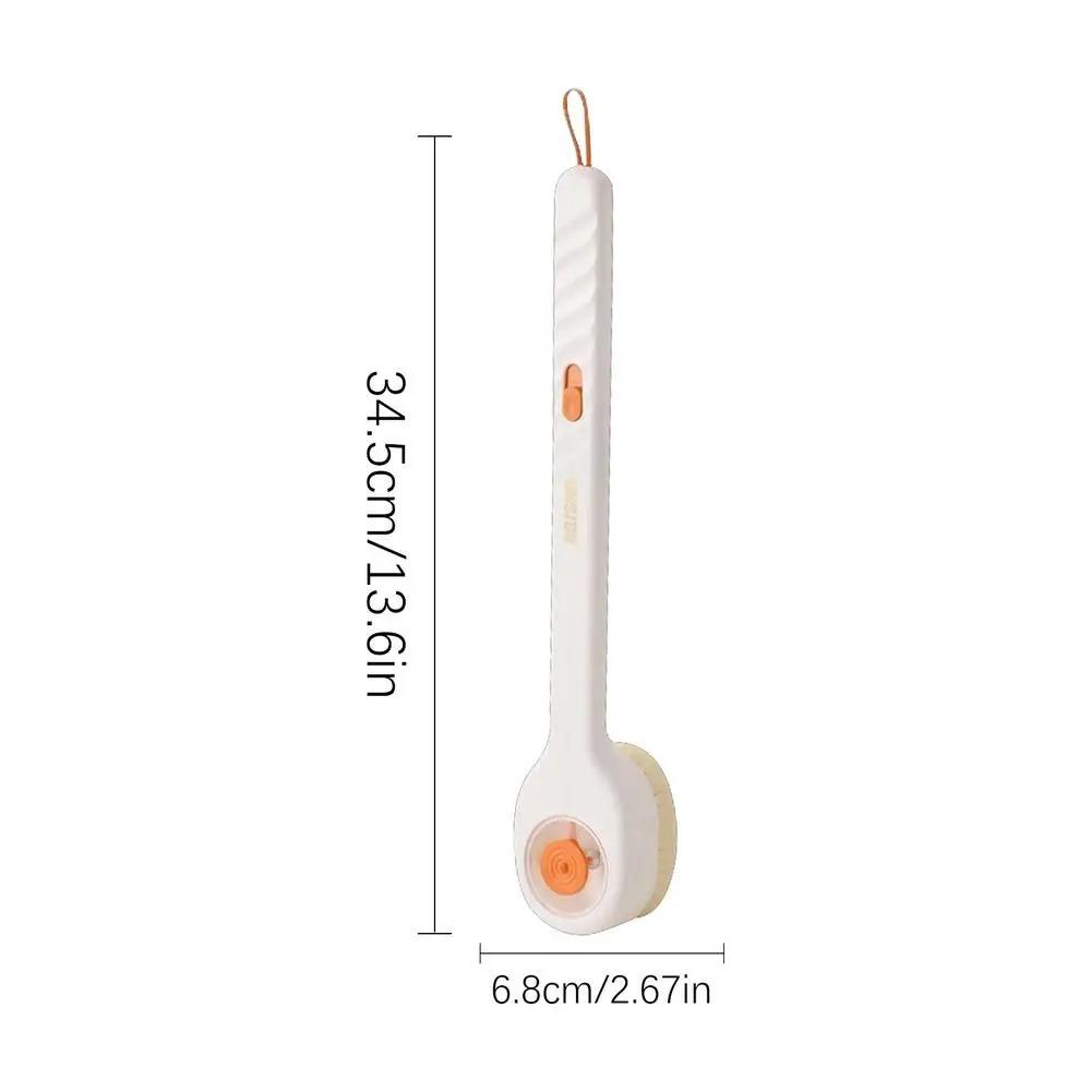 Comfortable Bath Brush Long Handle Back Brush Creative Massage Brush For Bathroom Home