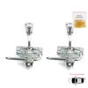 BDP1282-1 2 Pieces Front Door Hinge Stop Check Strap Limiter for Fiat Idea Lancia Musa 350 2004-2012 51795854