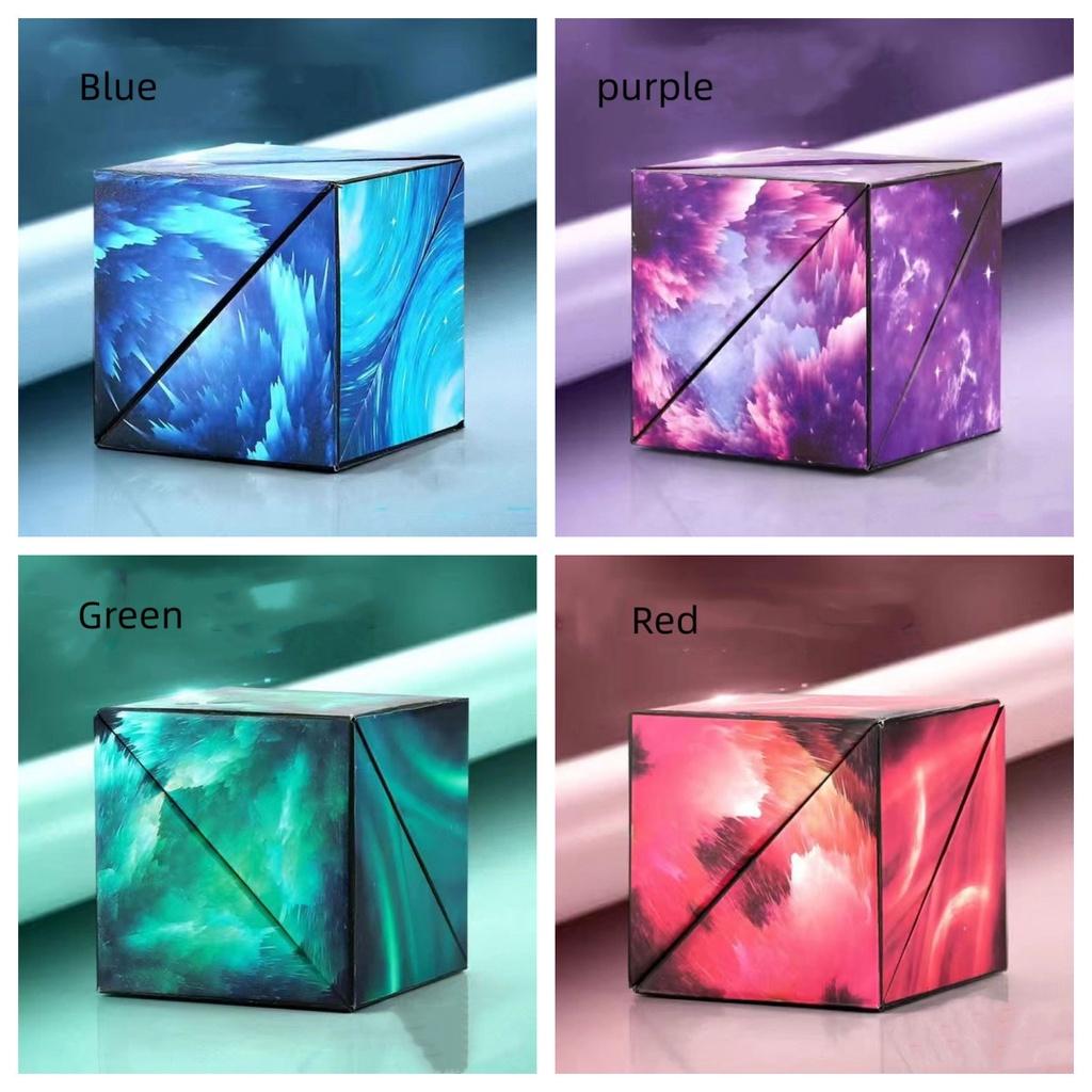 Magic Cube 3x3x3 Plastic Diy Colorful Packaging Age 7+