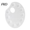 Multipurpose Color Tray Paint Palette, Ten-hole Mixing Tray, Durable Thickened Palette Plastic Art Supplies, for Watercolor Acrylic And Gouache Artist