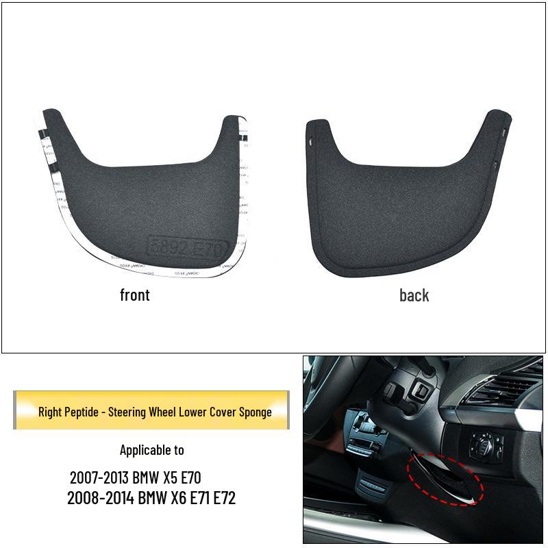 BMW X5/X6 E70/F15 Steering Column Lower Trim Panel Protective Cover