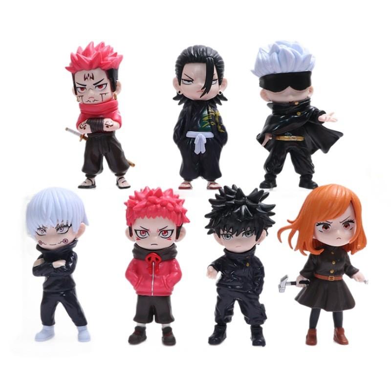 High-quality Pvc Jujutsu Kaisen Figurines Of Yuji Itadori And Gojo Satoru