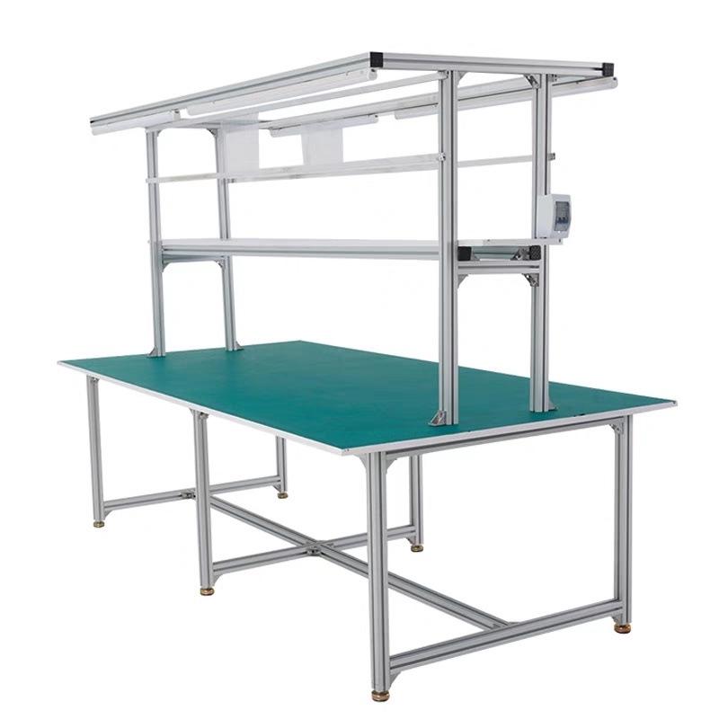 Anti-Static Aluminum Workbench: Lean Pipe Repair & Inspection Table