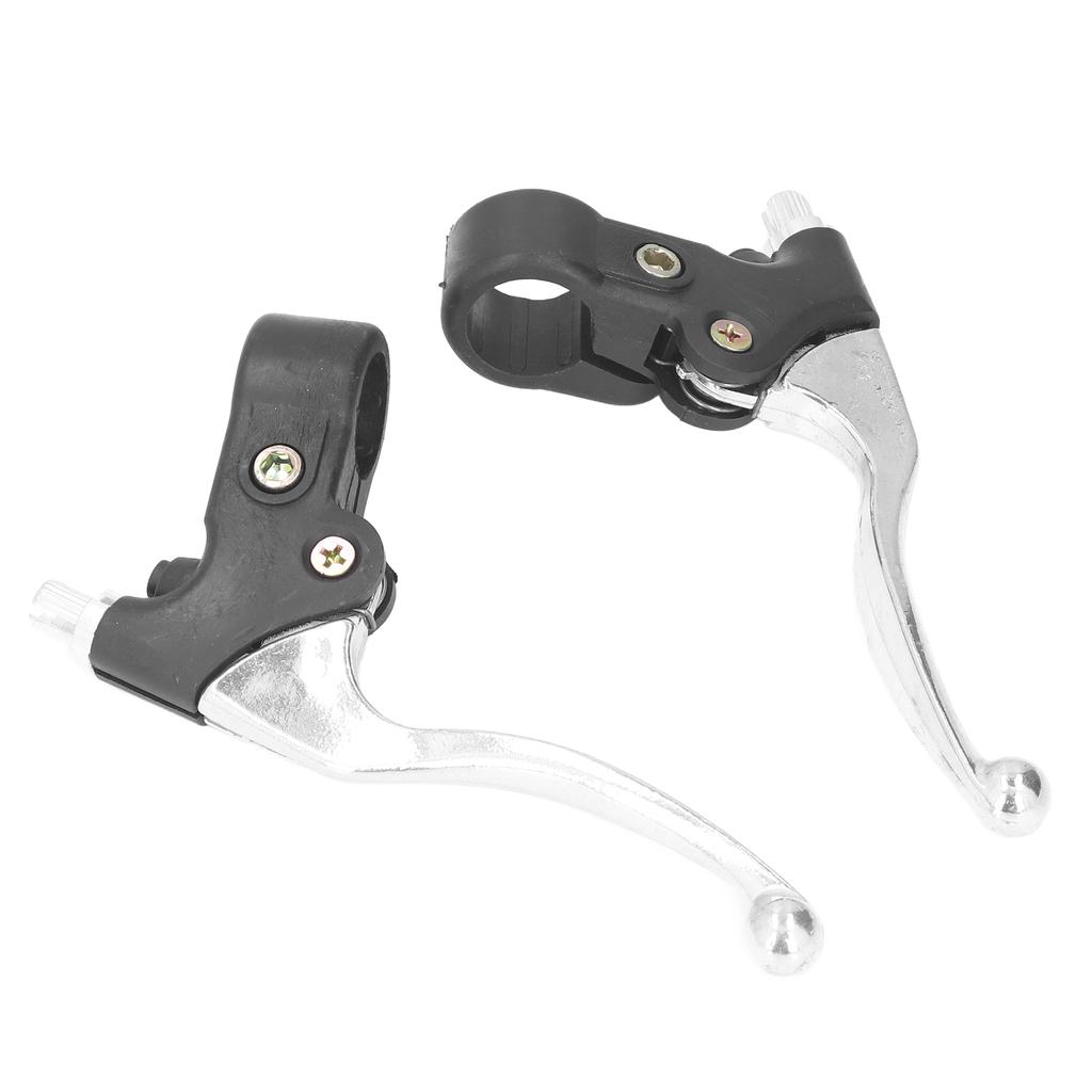 2pcs Brake Handle Lever 22mm Left Right Aluminium Alloy for 47cc 49cc Mini Pocket Dirt Bike ATV