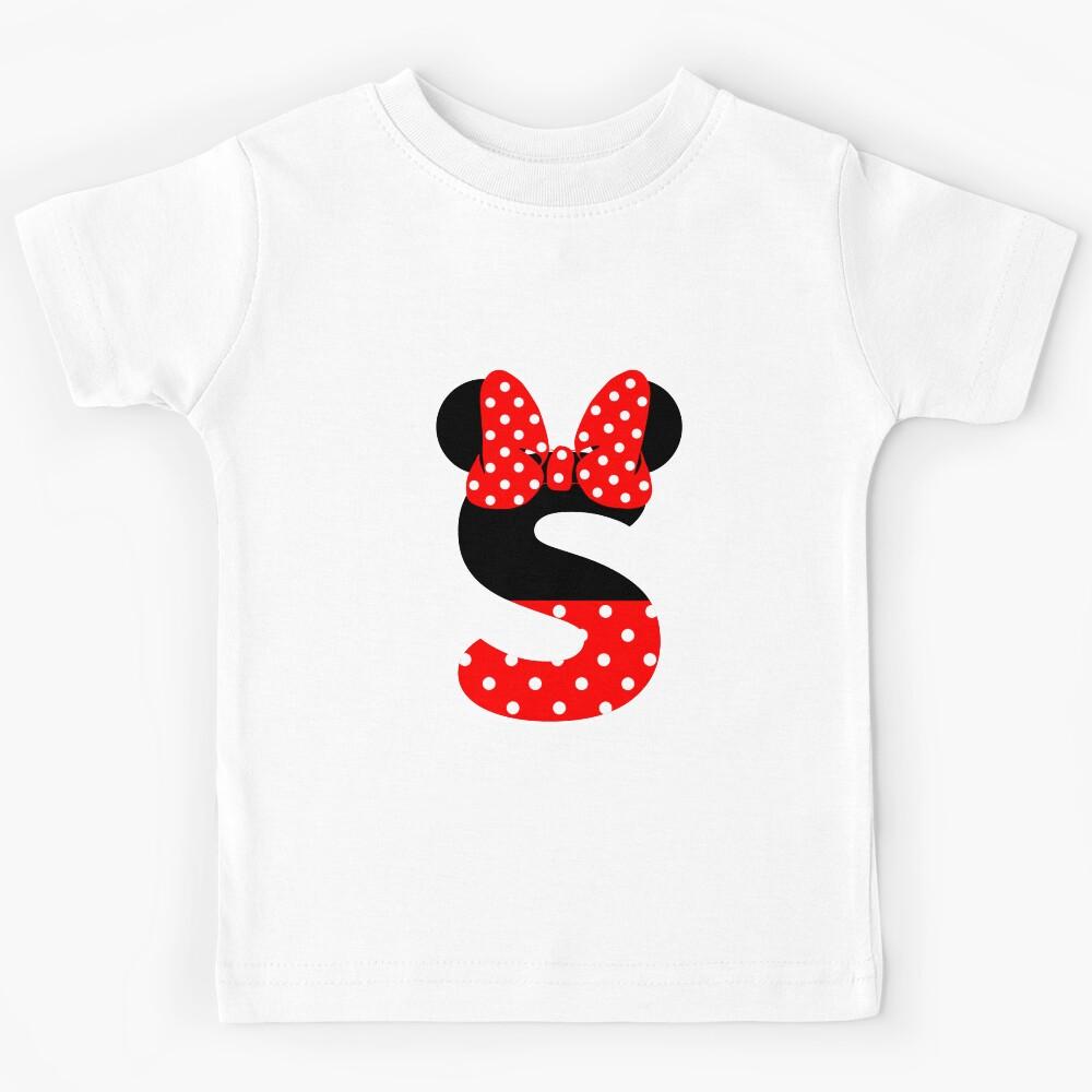 Minnie Monogram - S Kids T-Shirt 110