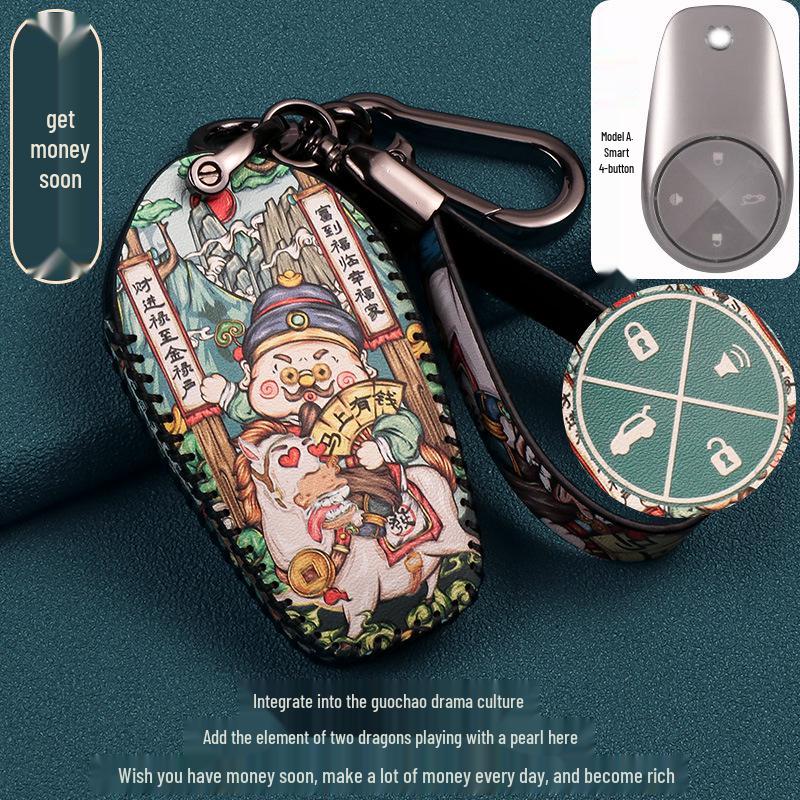 Personalized Key Case for NIO ES8, ES6/EC6 - Gender-Neutral Future Key Holder