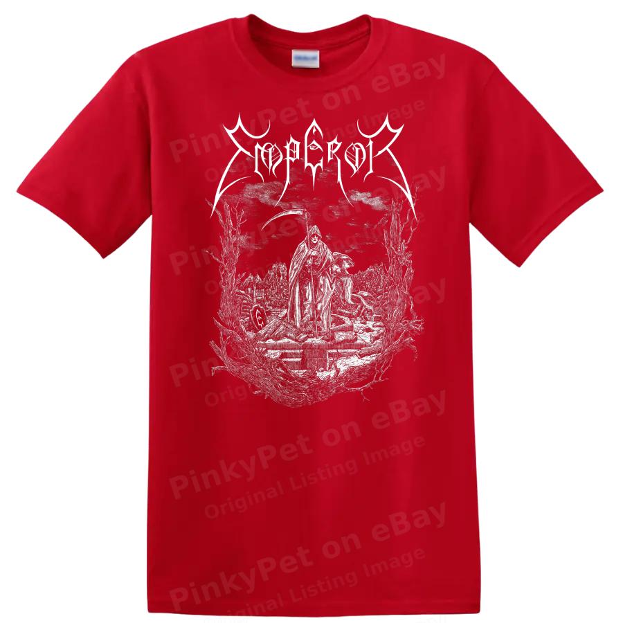 Grim Reaper Graphic T Shirt Dark Art Death Scene Heavy Metal Tee