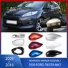 Rearview Mirror Cover Exterior Mirror Frame Heated Lens Turn Signal Lamp For Ford Fiesta Mk7 2009-2016 For B-Max B232 2012-2017
