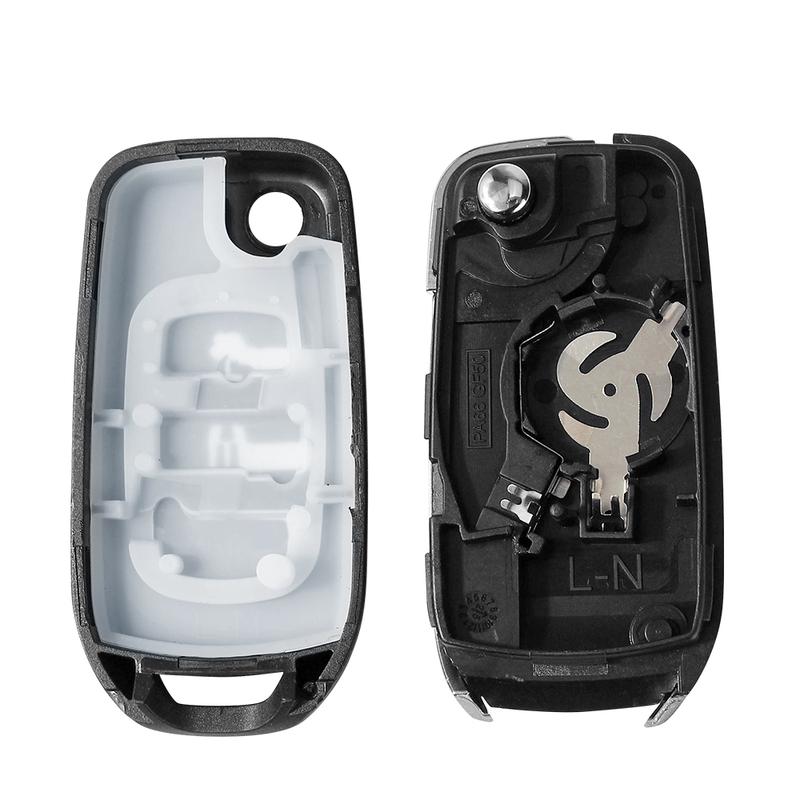 KEYYOU 2/3BN For Renault Megan Modus Clio Modus Kangoo Logan Sandero Duster Opel Almera For NISSAN ALMERA Modified Car Key Shell