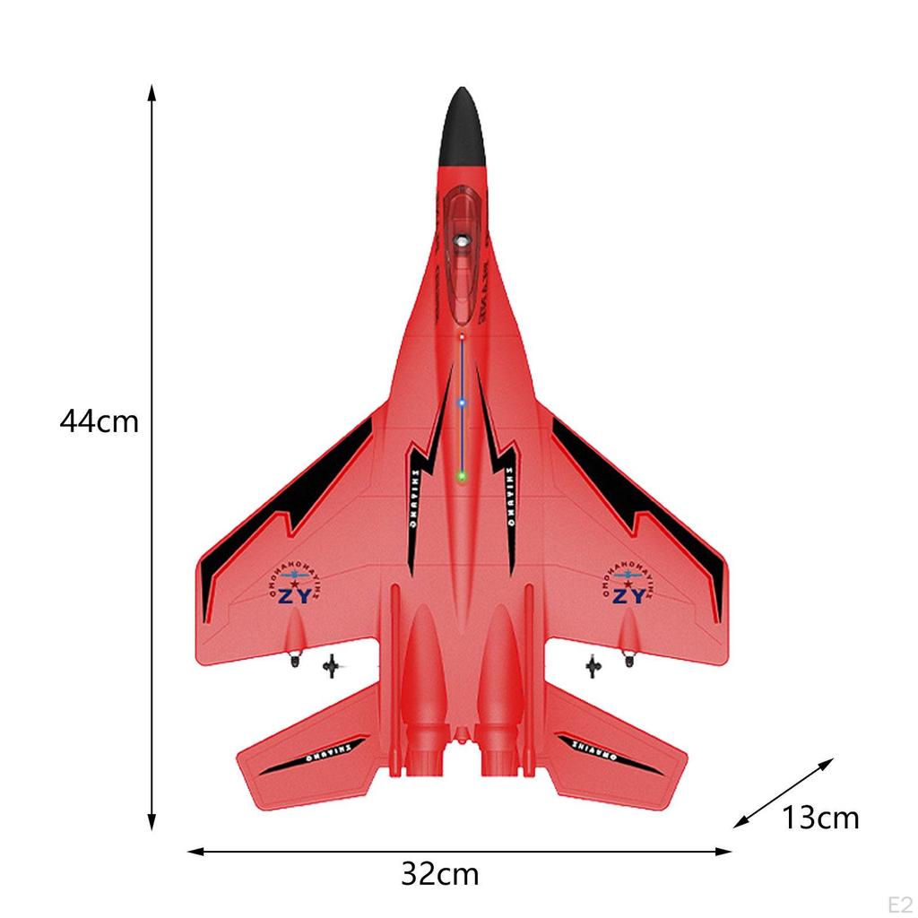 Drone RC Glider, Outdoor Flying Toys, Ready to Go, Plane with LED Lights, Airplane for Adults