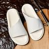 Fashion High Quality Soft Men Genuine Leather Slippers 2025 Summer Casual Comfortable Shoes Men Handmade Sandals Shoes