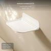 A magical bedside table replacement: foldable, suspended shelf for dormitories, requiring