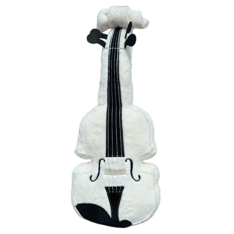Schattig Muziekinstrument Pluche Speelgoed Zachte Simulatie Viool Cello Gevulde Poppen Creatieve Cadeaus Muziekliefhebber Woondecoratie Kussen 20cm