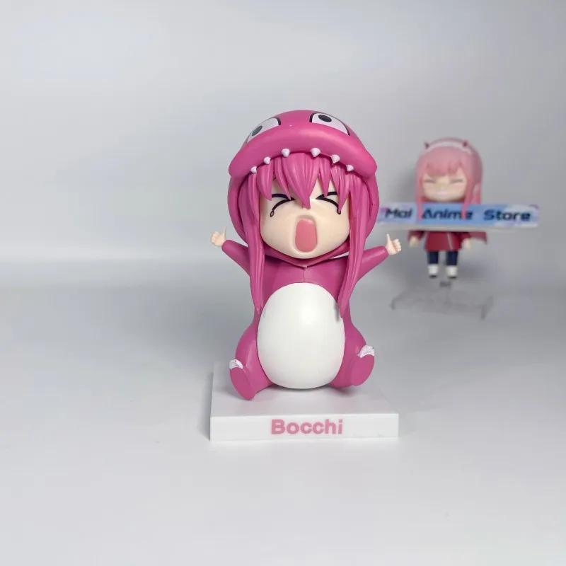 Dinosaur Gotoh Hitori Figure Anime Bocchi The Rock Statues Ryo Nijika Kitta Figurine Sculpture Desk Decoration House Accessories