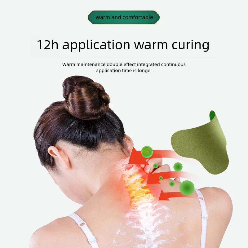 15Pcs30 Pcs Moxibustion Mugwort Knee Patch Cervical Spine Lumbar Shoulder Patch Body Muscle Massage Care Heating Plaster Patch