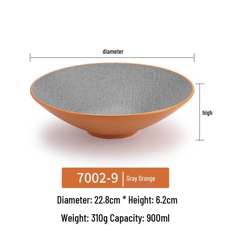 Bozhen Craftsman Japanese Style Melamine Noodle Bowl