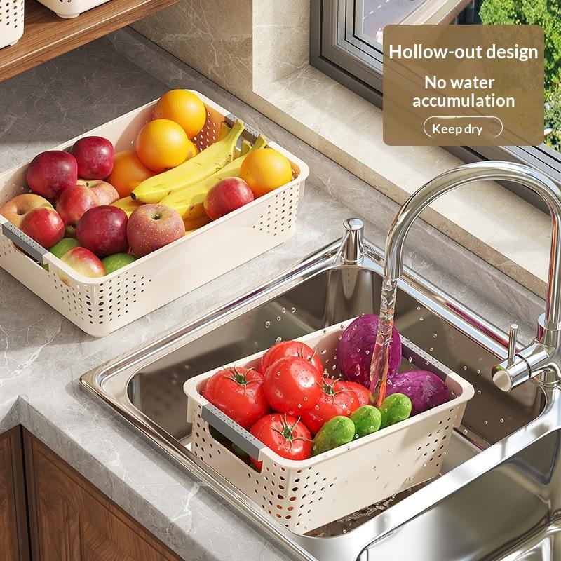 Stackable Vented Organizer Baskets Multi Size with Handles for Efficient Office Supplies Storage