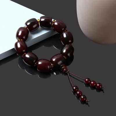 Tibet Yak Boynuzu Bileziği Keçi Boynuzu Budist Boncuk Bileziği Ünlü Etnik Stil Mücevher
