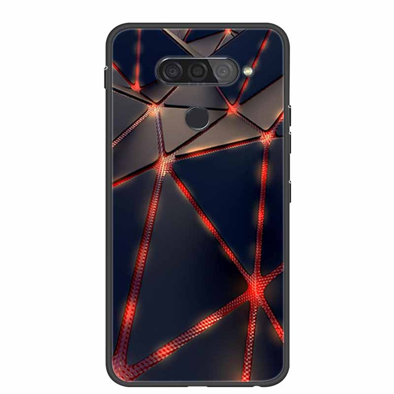 For LG LG Q60 Cases K50 / V50 G8S Thinq Soft TPU Silicone Back Cover for LG V40 Thinq Phone Cases Cartoon Bumpers For LGQ60 Q 60